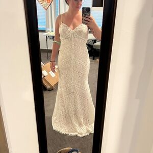 Watters Malta simple wedding dress